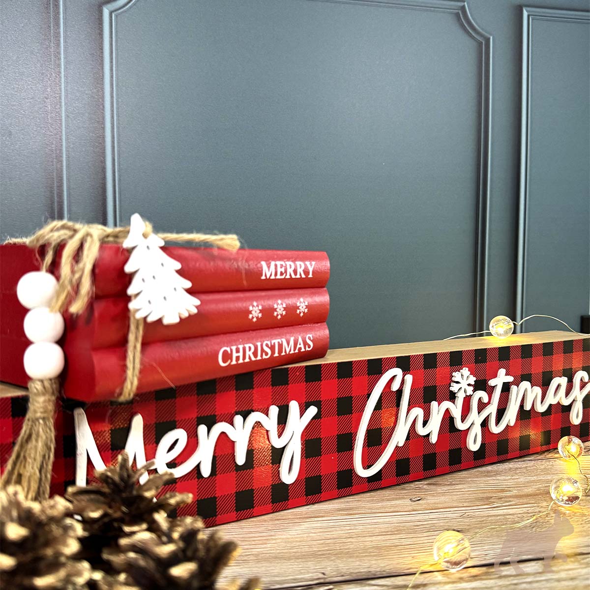 Letrero Merry Christmas