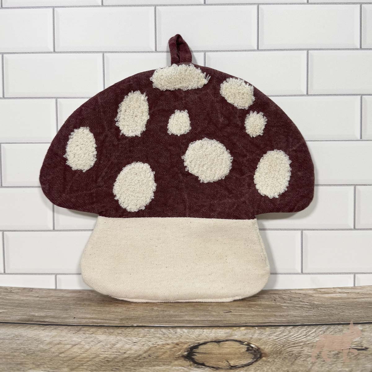 Agarradera de cocina hongo