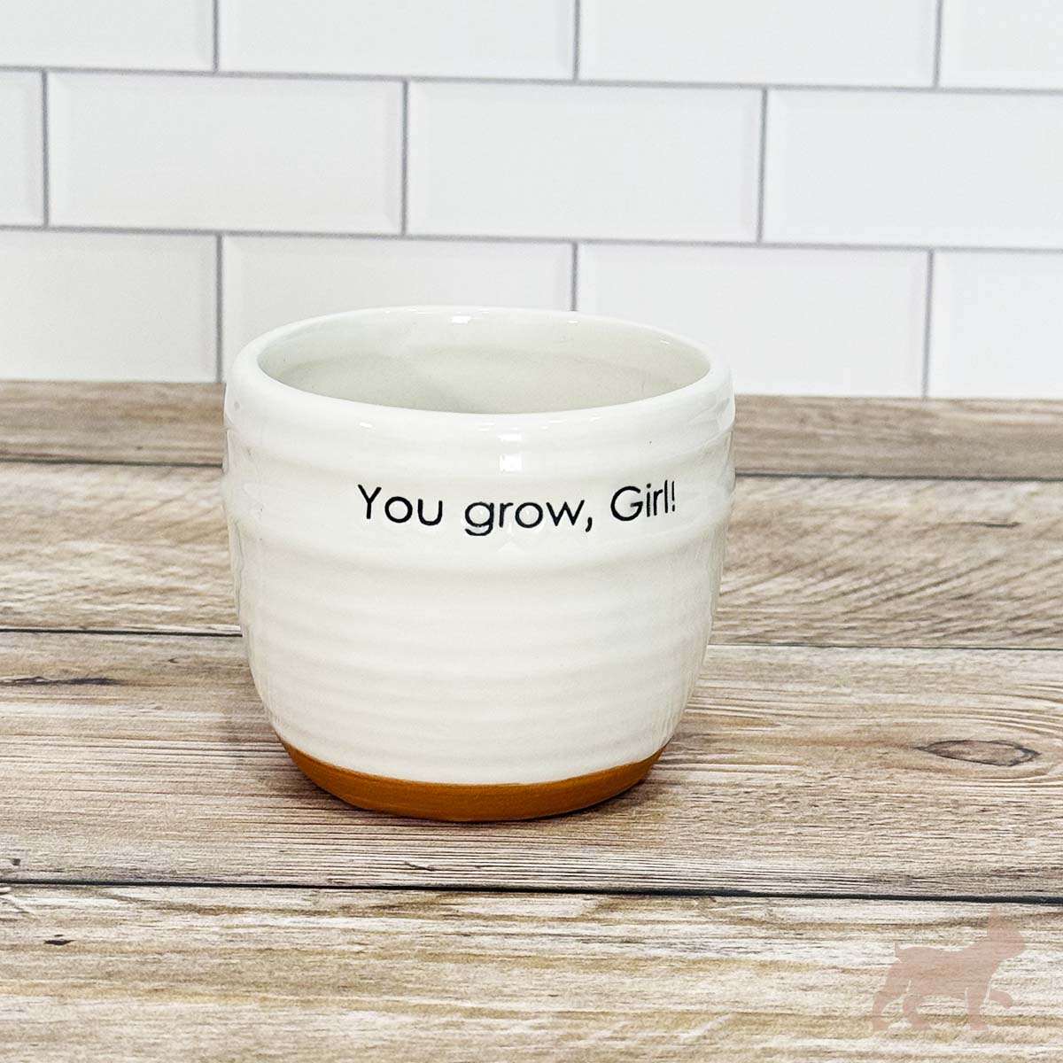 Macetita de cerámica