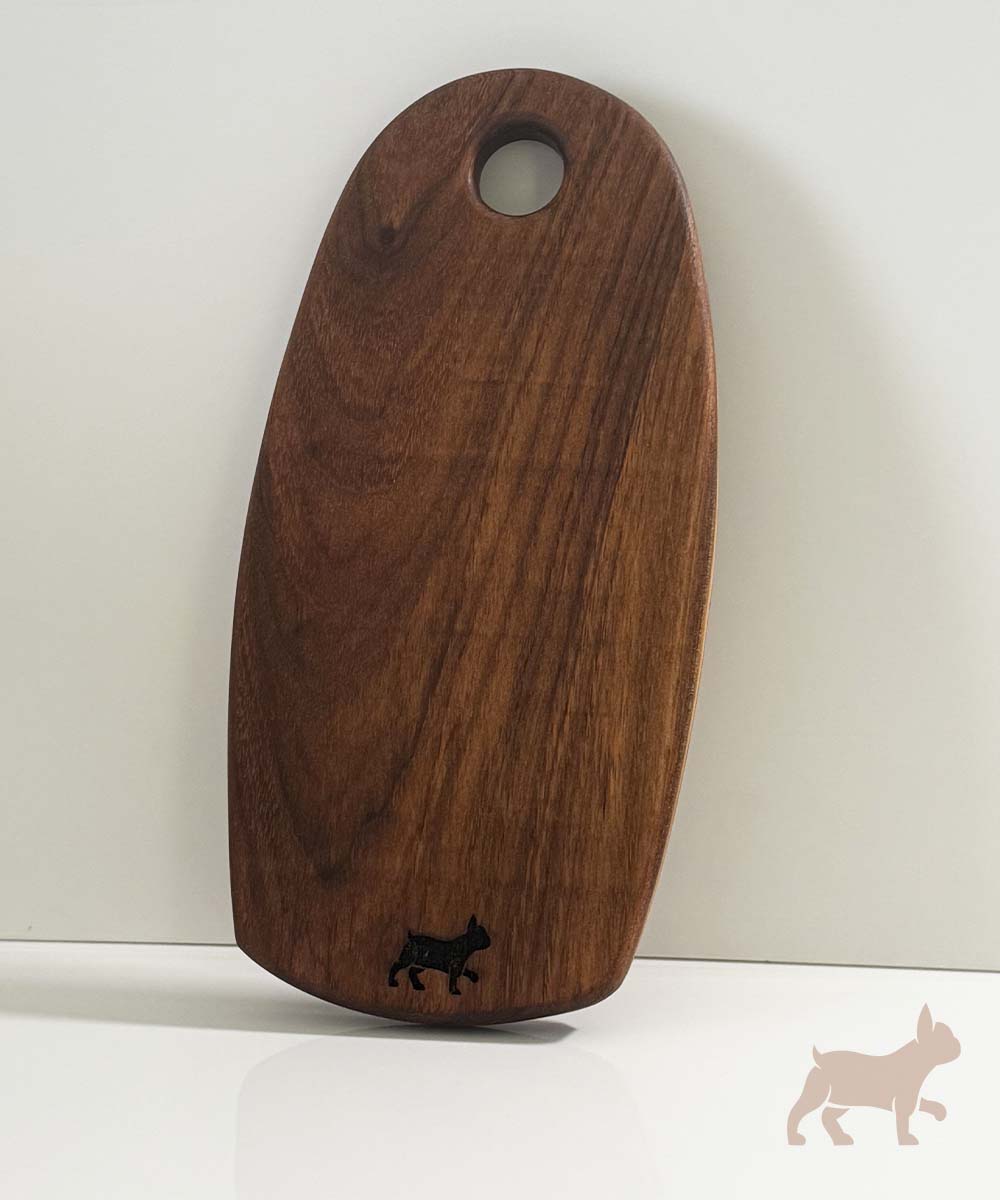 Tabla de madera ovalada grande