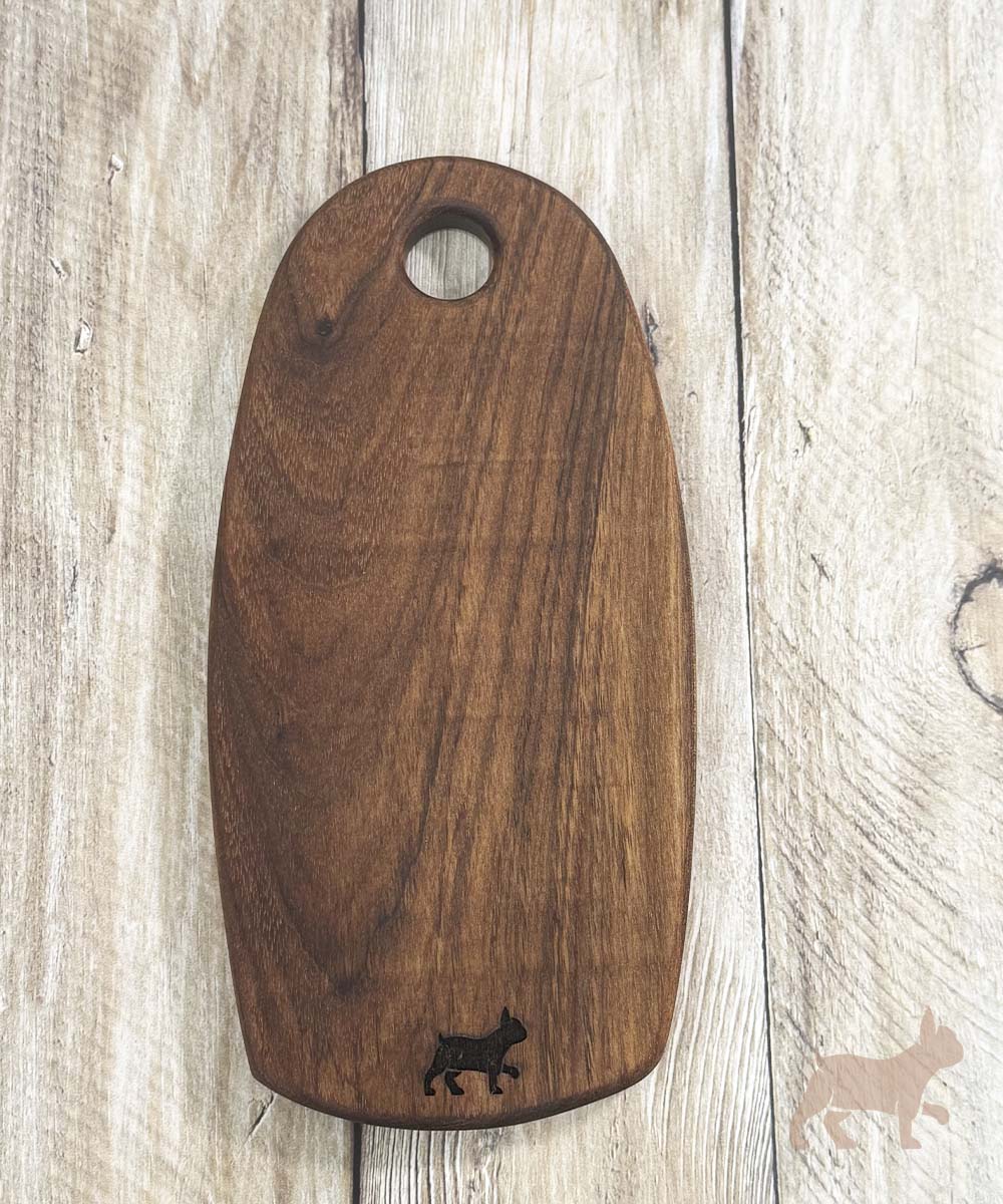 Tabla de madera ovalada grande