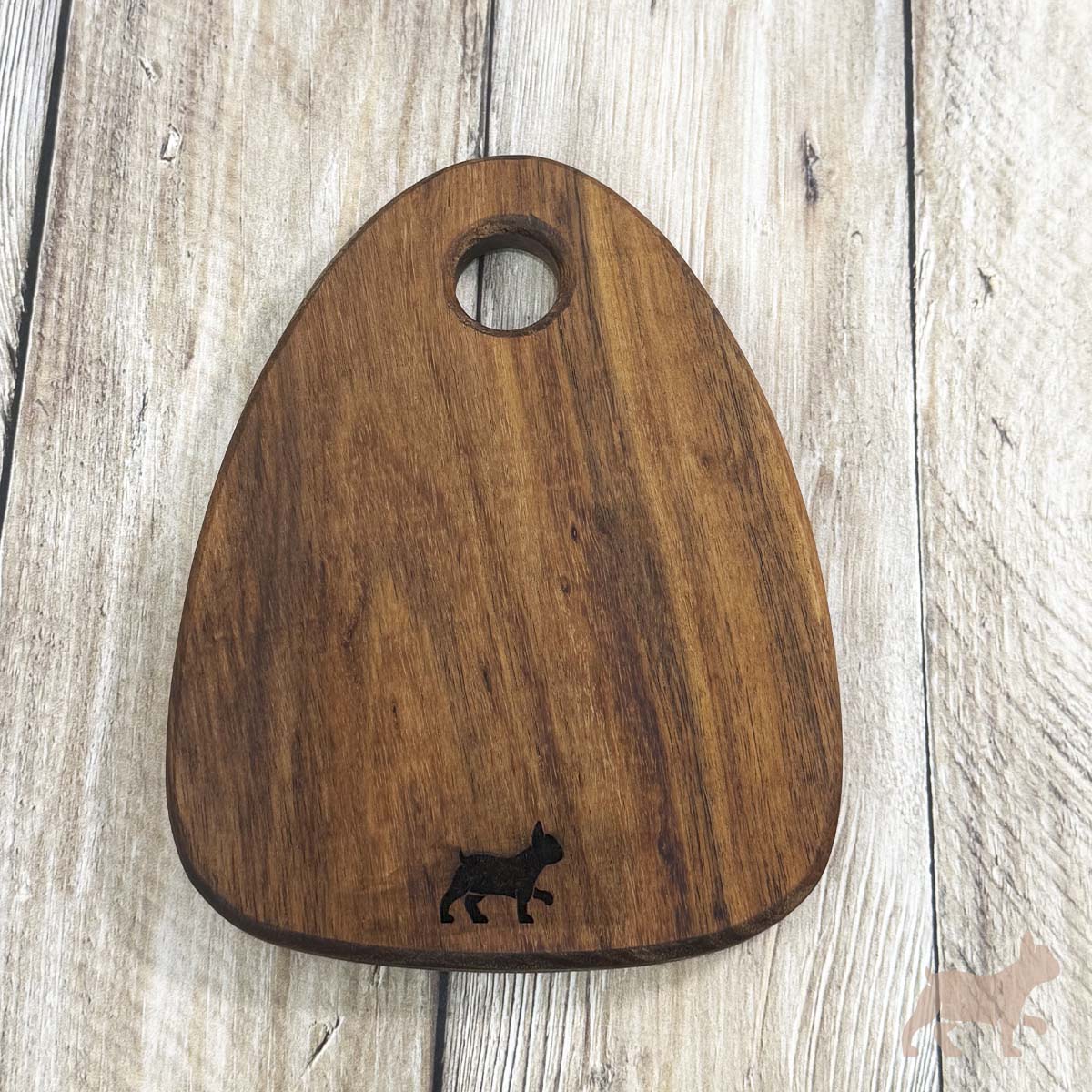 Tabla de madera ovalada chica