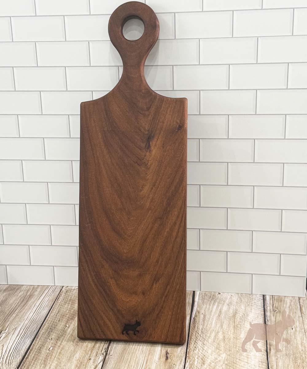 Tabla de madera con mango