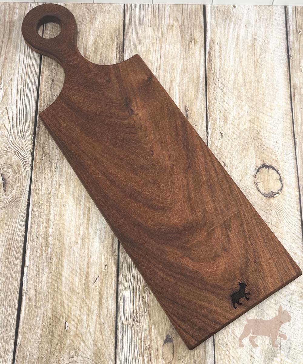 Tabla de madera con mango
