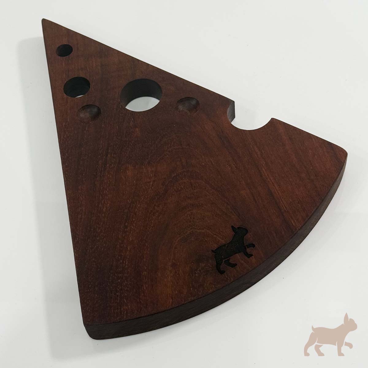 Tabla de madera en forma de quesito