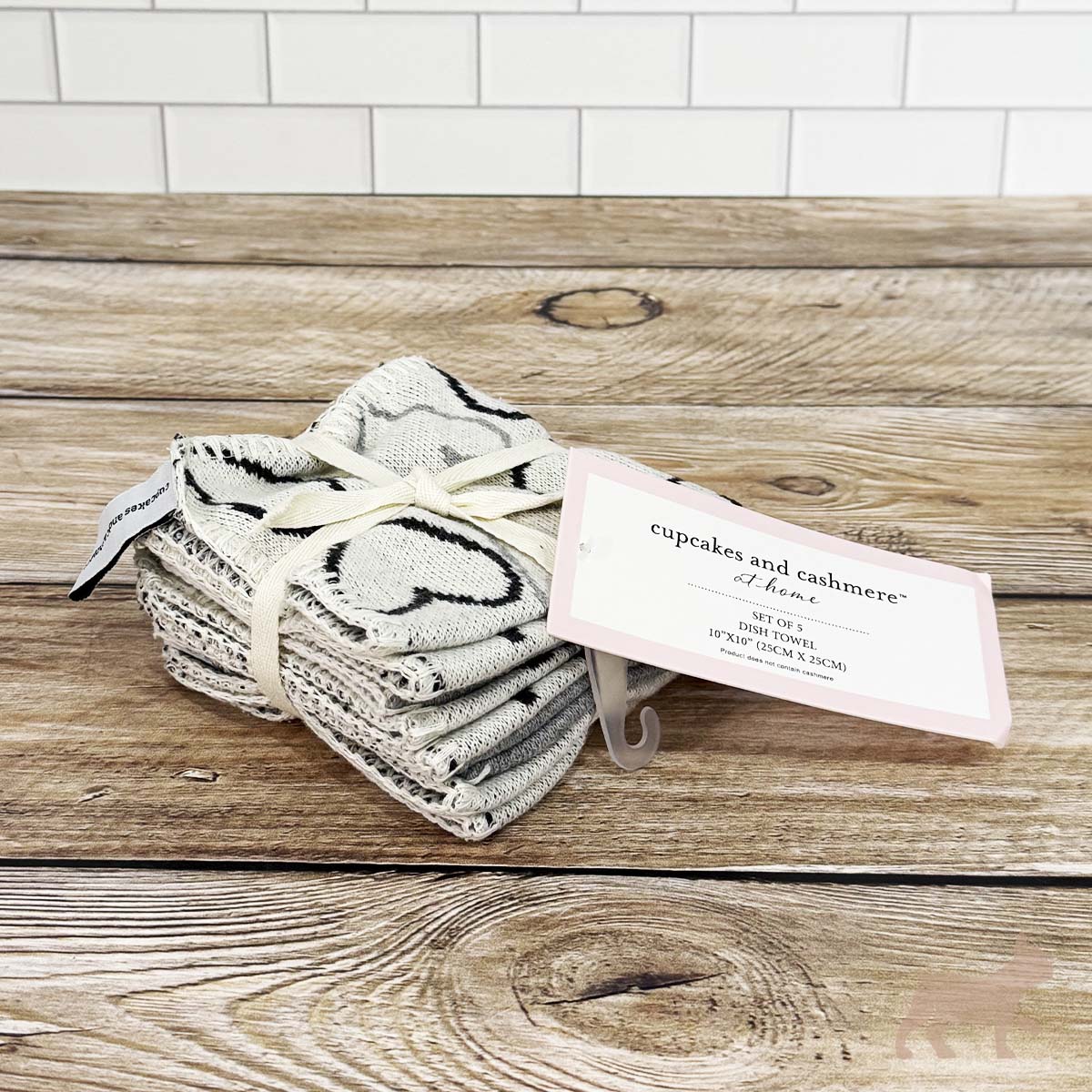 Set toallas de cocina corazón