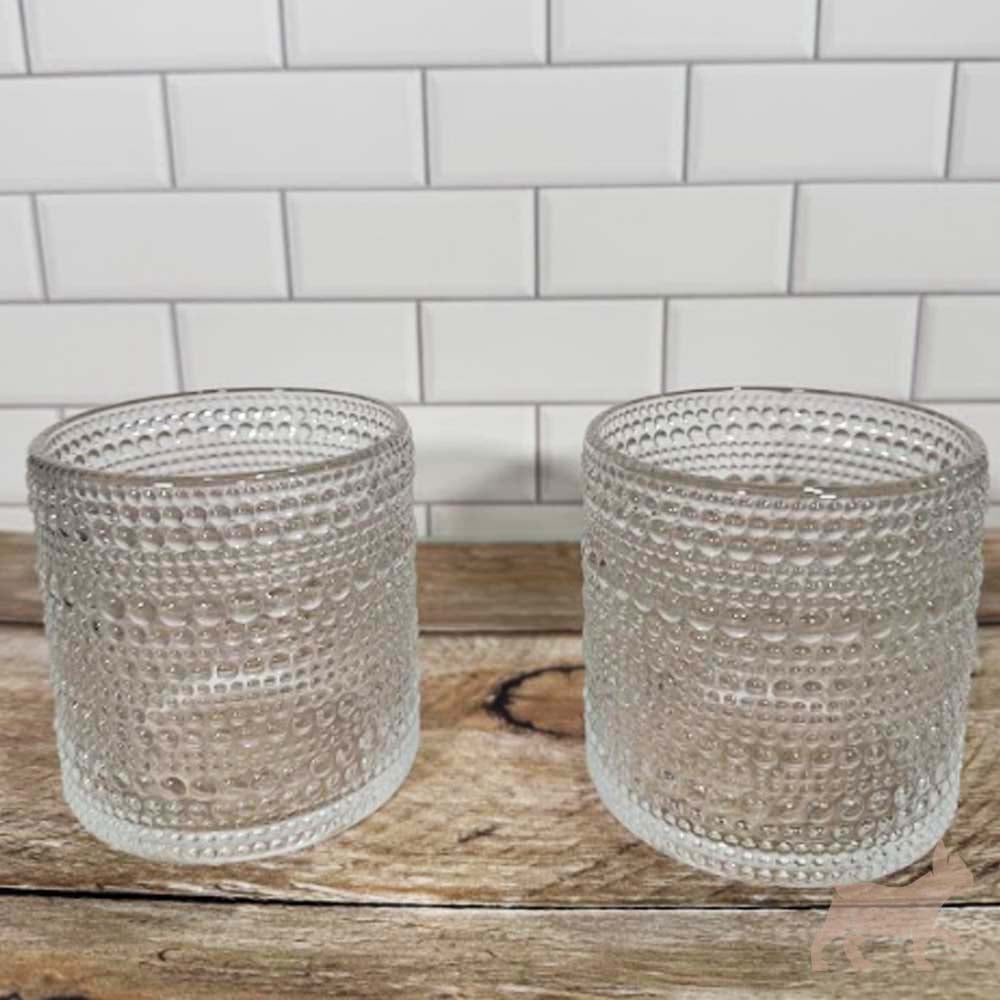 Set 2 vasos de cristal