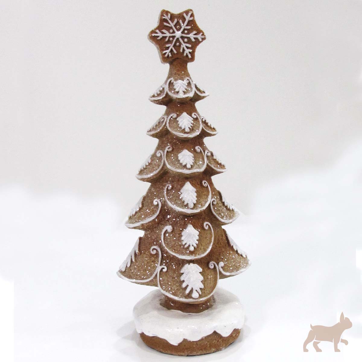 Set árbol de navidad y niños ginger