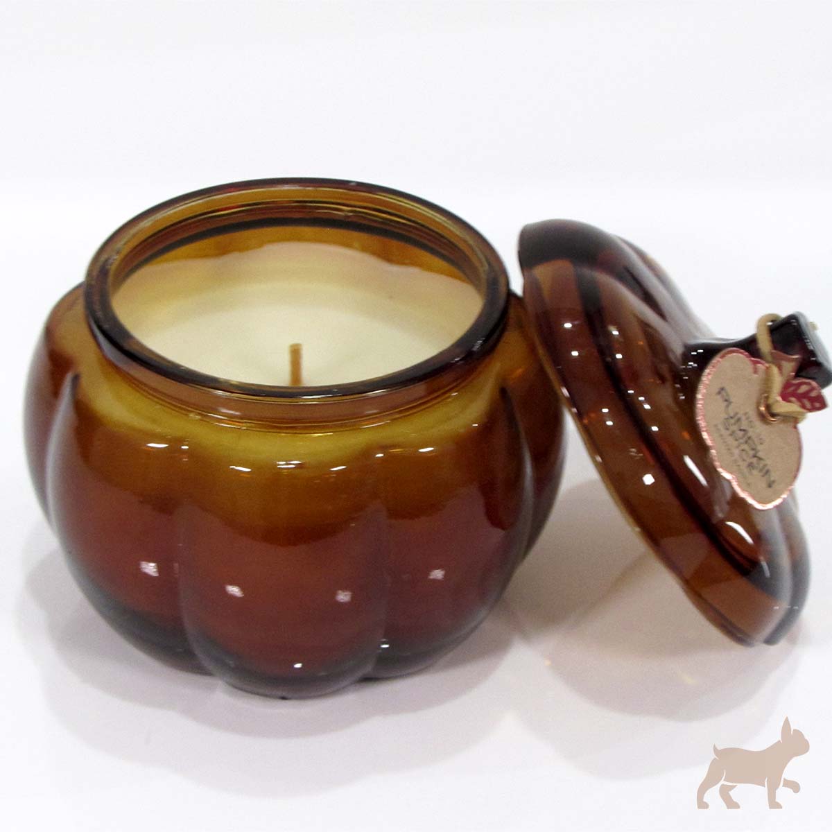 Vela de calabaza Cristal