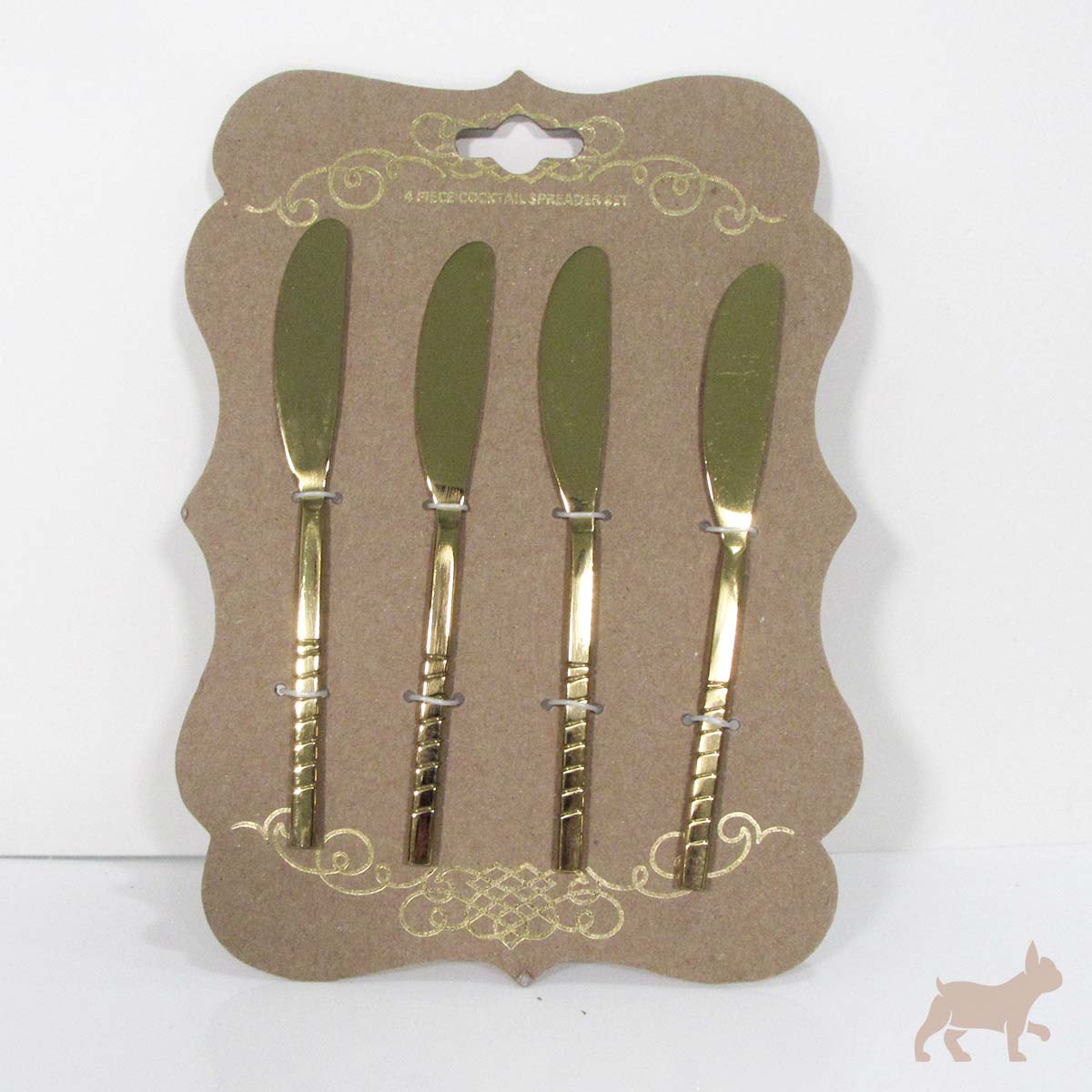 Set 4 cuchillos para untar