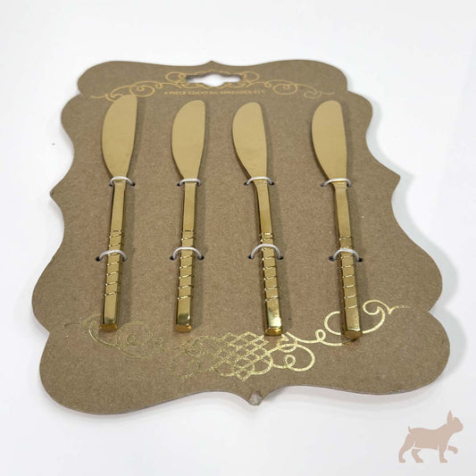 Set 4 cuchillos para untar