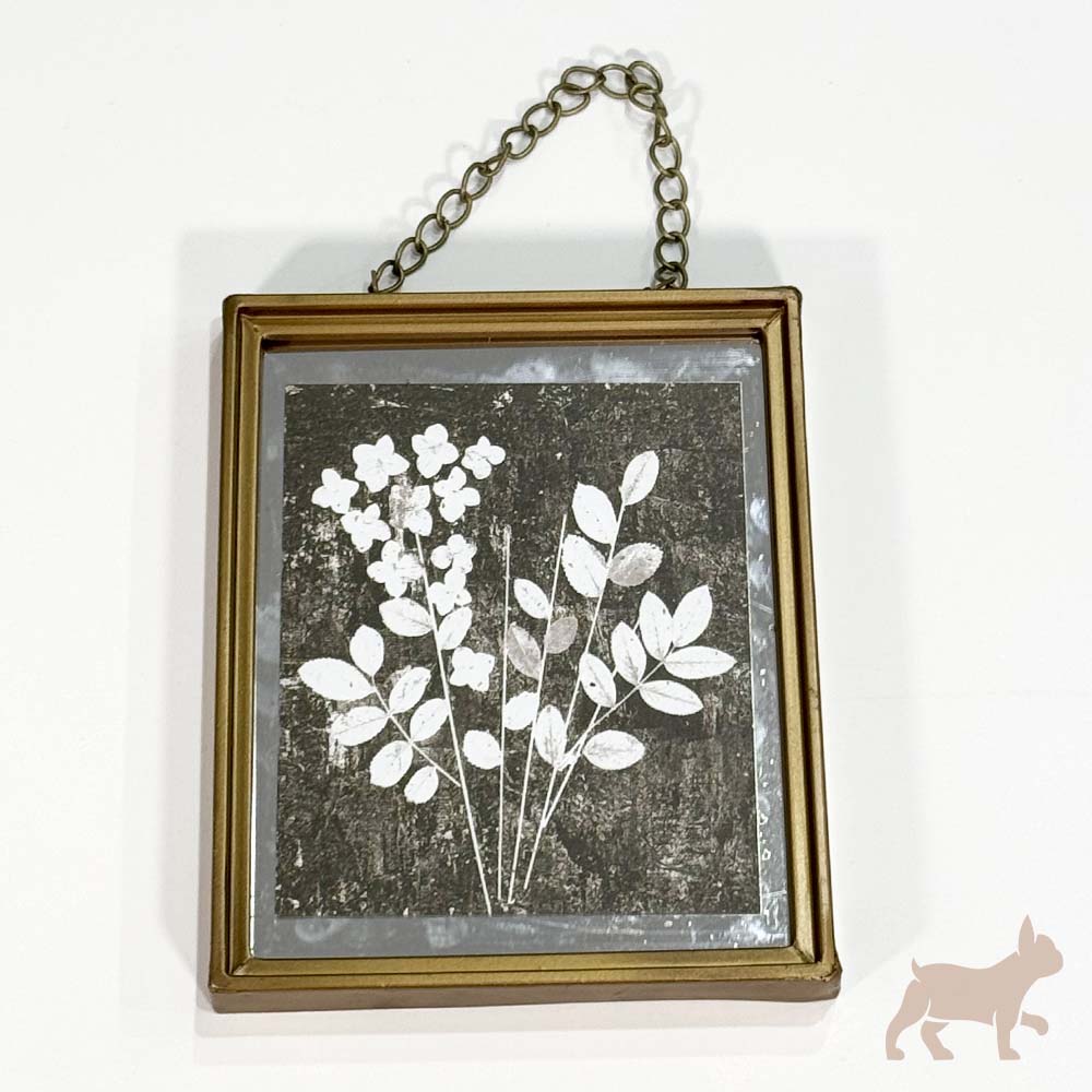 Set cuadro de flores y llaves