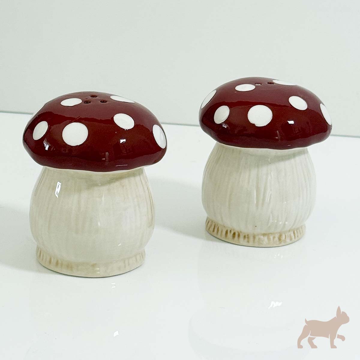 Kit de sal y pimienta diseño de Hongos