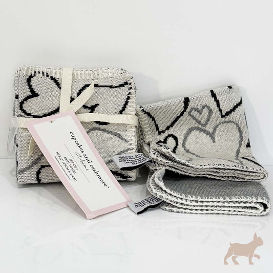 Set toallas de cocina corazón