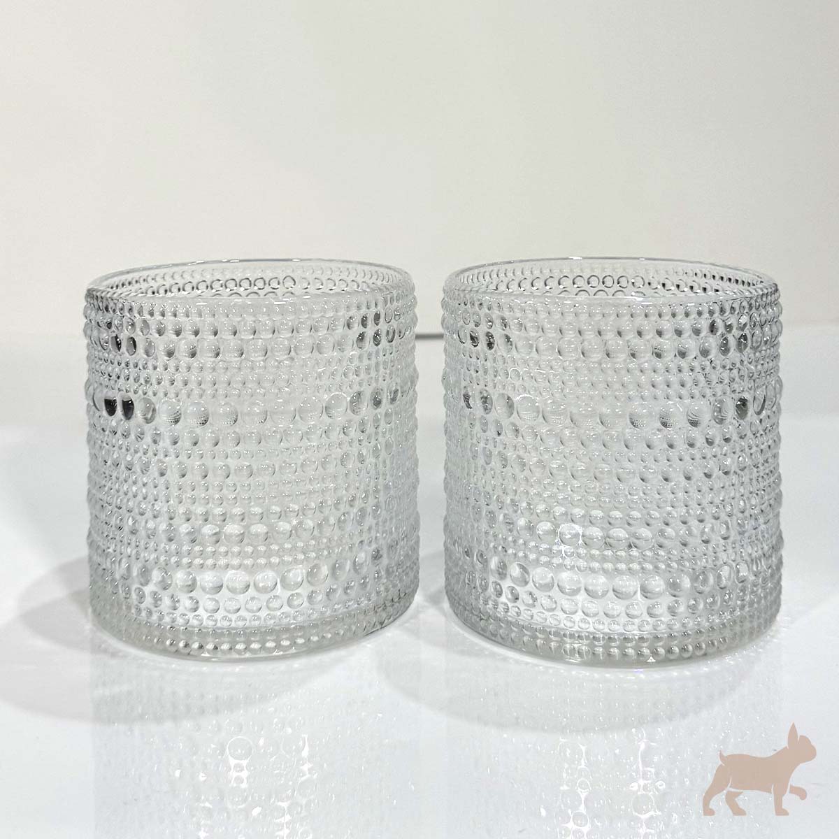 Set 2 vasos de cristal