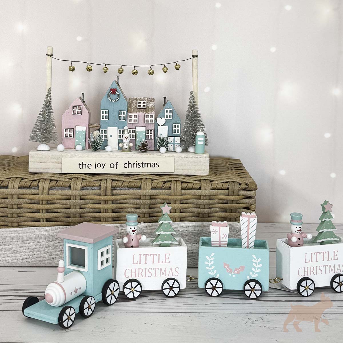 Tren decorativo navideño “Little Christmas”